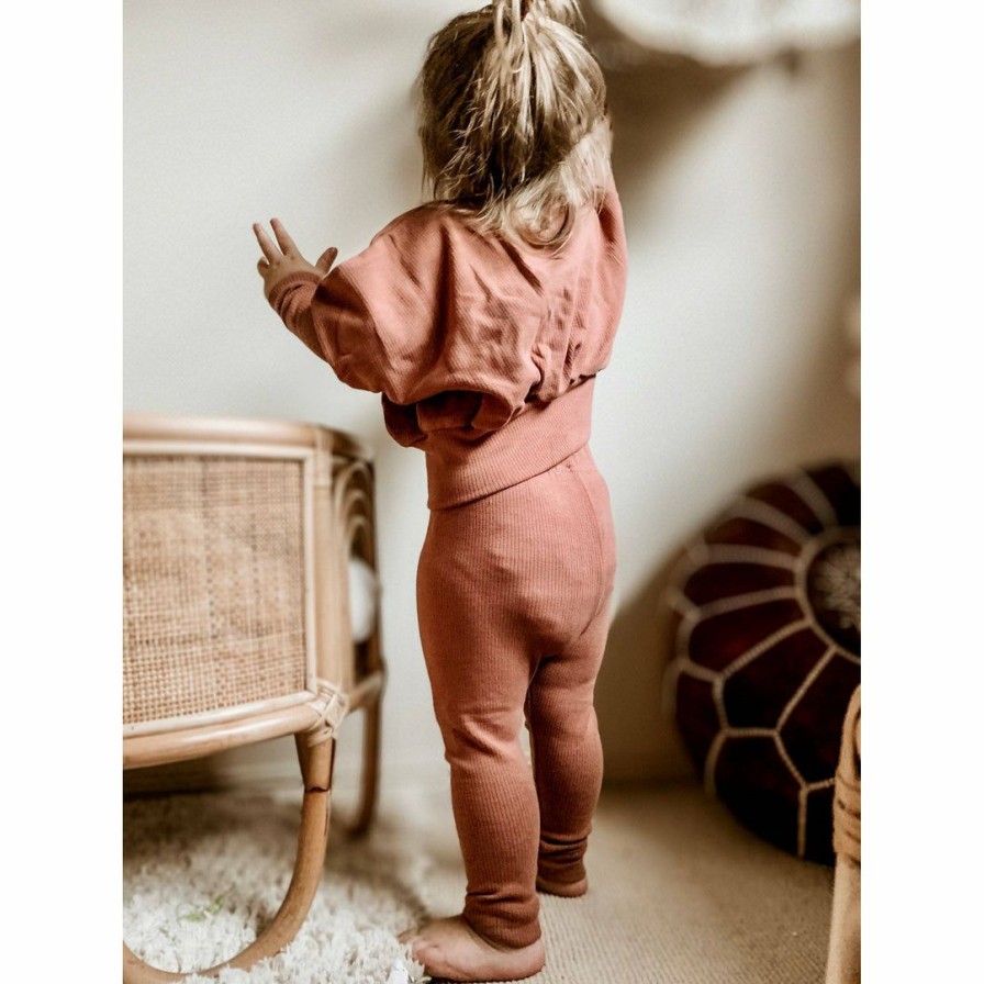 Clothing * | Minikane Cinnamon Two Piece Lounge Set Two-Piece Sets