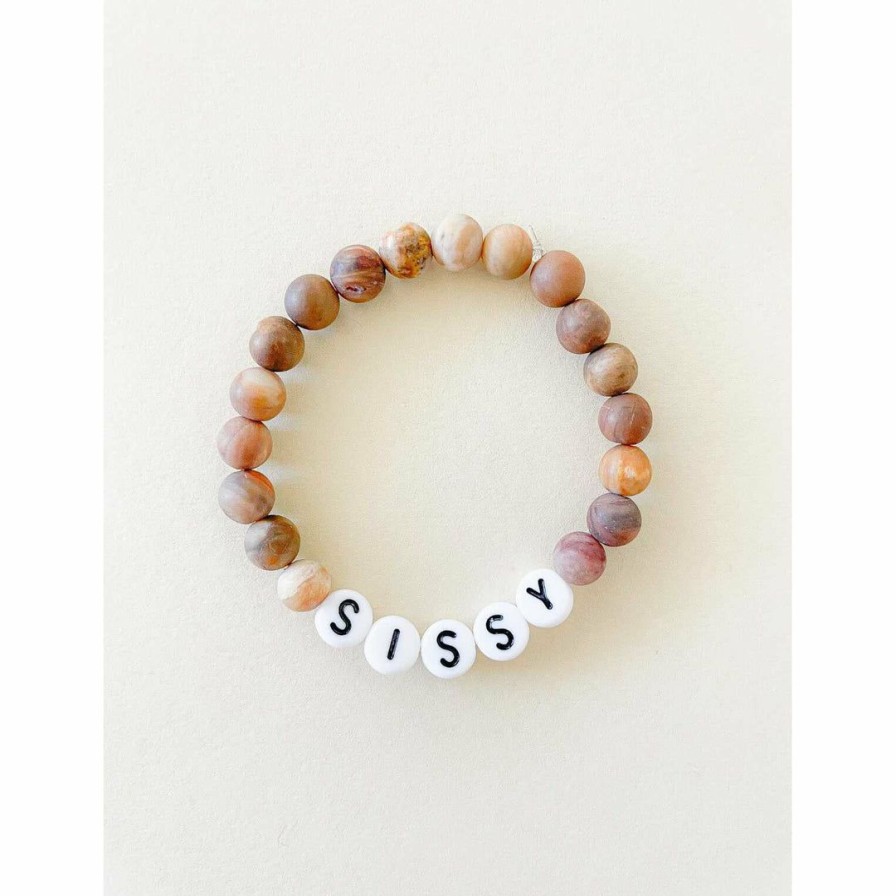 Women * | Little Lunds Co Sissy Stone Bracelet