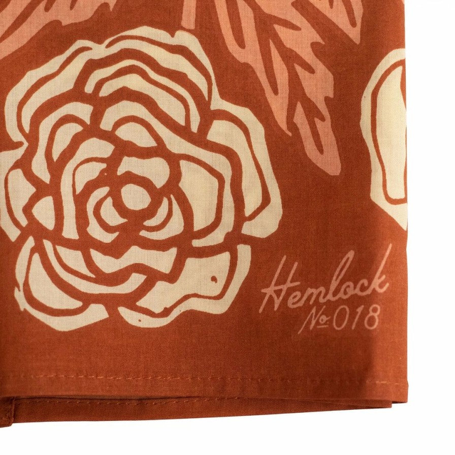 Women * | Hemlock Goods Rose Bandana