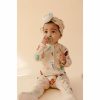 Clothing * | Retro Beach Bamboo Zip Sleeper + Ruffles Arrows & Bow X Joss + J