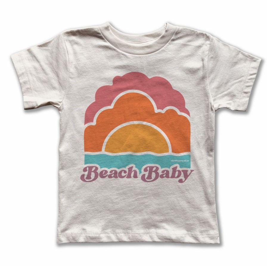 Clothing * | Rivet Apparel Graphic Tees Beach Baby Vintage Tee