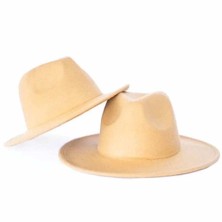 Women * | Bailey'S Blossoms Ivory Flat Brim Women'S Hat