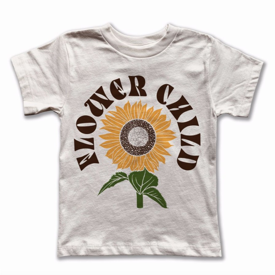 Clothing * | Rivet Apparel Flower Child Vintage Tee Graphic Tees