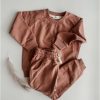 Clothing * | Minikane Brick Organic Cotton Two Piece Lounge Set