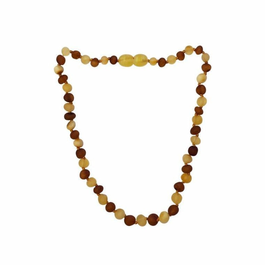 Jewelry * | Sweet Tree Amber Jewelry Raw Milk + Honey Amber Necklace 13