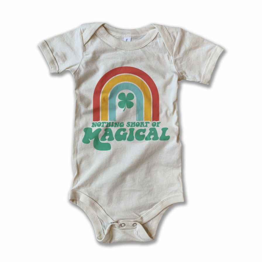 Clothing * | Rivet Apparel Bodysuits Magical Vintage Onesie