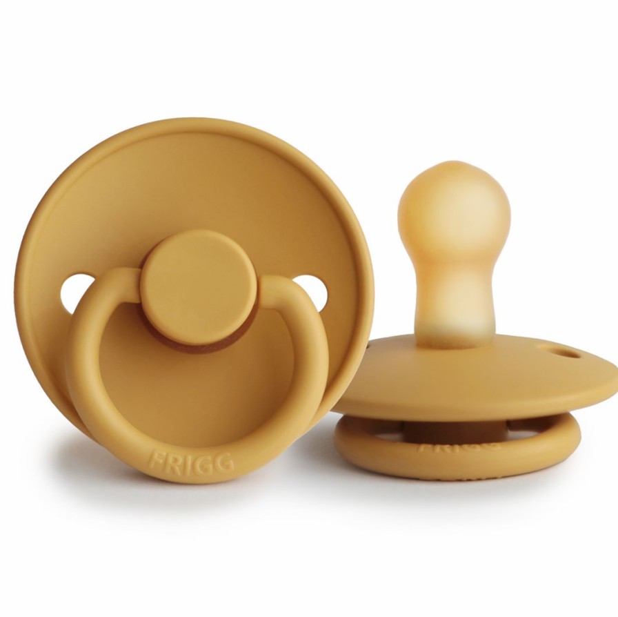 Pacifier Goods * | Frigg Pacifier Goods Honey Gold Natural Pacifier