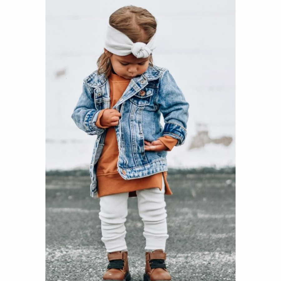 Clothing * | Little Bipsy Outerwear Denim Jacket