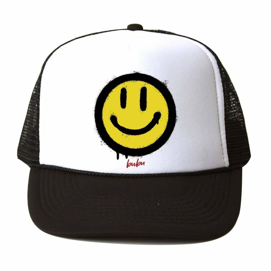 Headwear * | Bubu All Smiles Trucker Hat Headwear