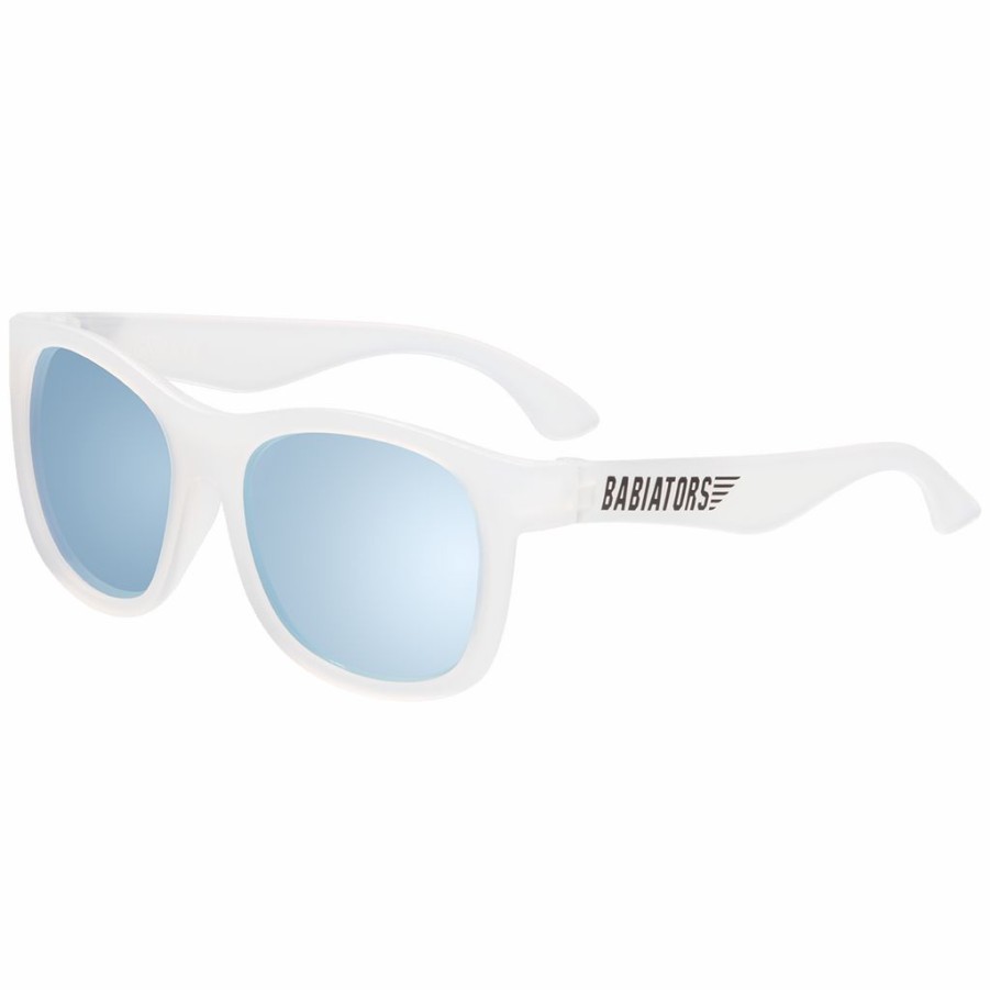 Headwear * | Babiators Headwear White Ice Breaker Polarized Sunglasses