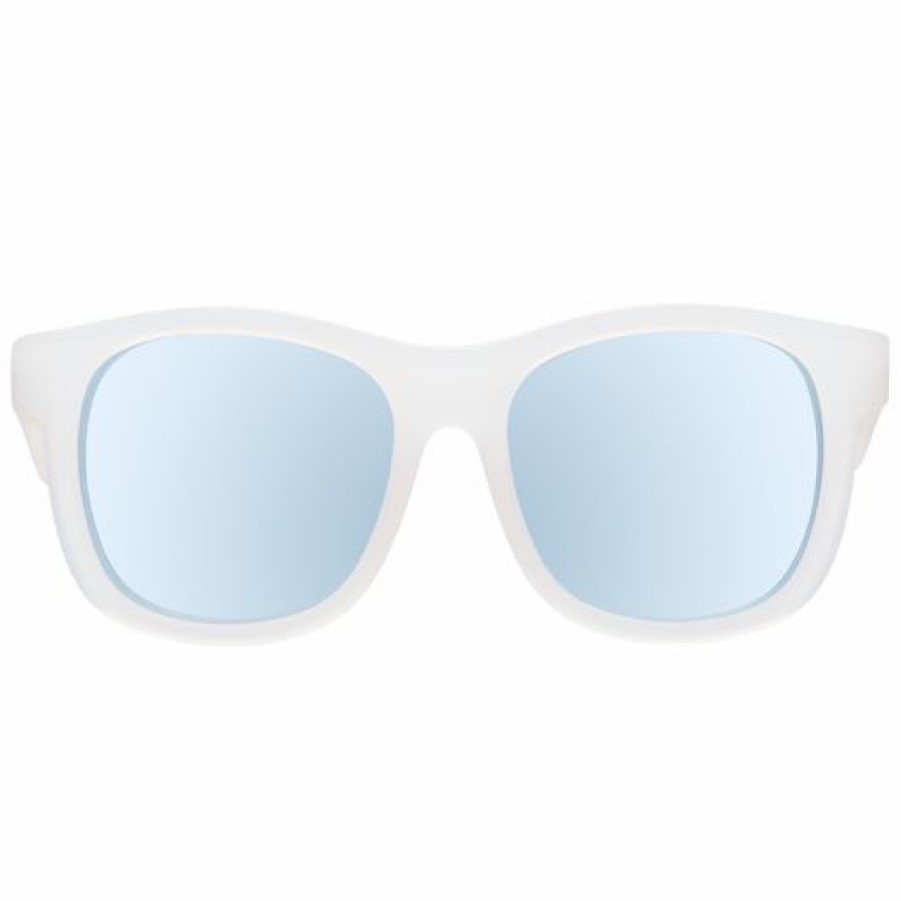 Headwear * | Babiators Headwear White Ice Breaker Polarized Sunglasses