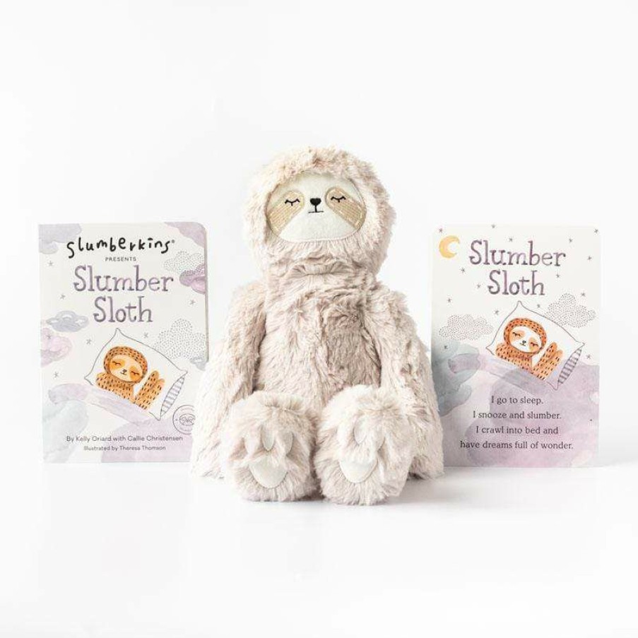 Dolls + Plushies * | Slumberkins Hazel Sloth Kin Routines Collection Books + Puzzles