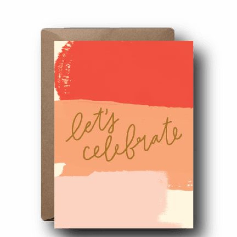 Party Time * | Black Lab Studio Let'S Celebrate Greeting Card Party Time