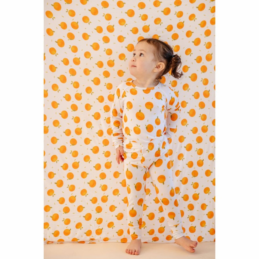 Clothing * | Oranges Bamboo Lounge Set Arrows & Bow X Joss + J Two-Piece Sets