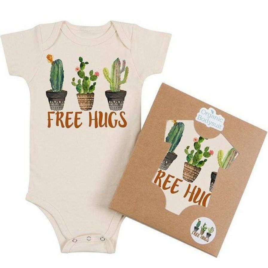 Clothing * | Morado Design Free Hugs Cactus Onesie