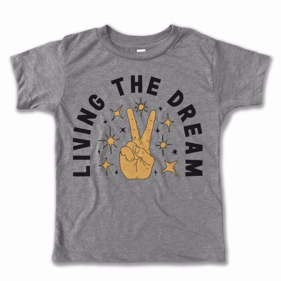 Clothing * | Rivet Apparel Graphic Tees Living The Dream Vintage Tee