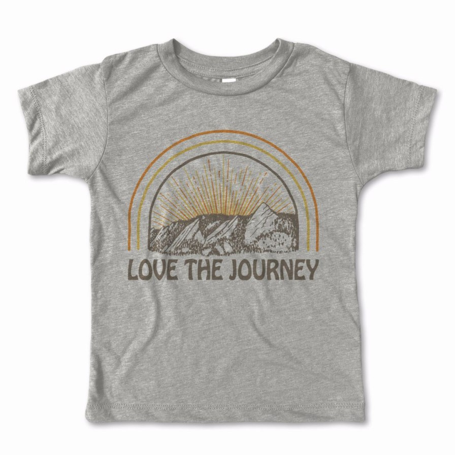 Clothing * | Rivet Apparel Love The Journey Vintage Tee Graphic Tees