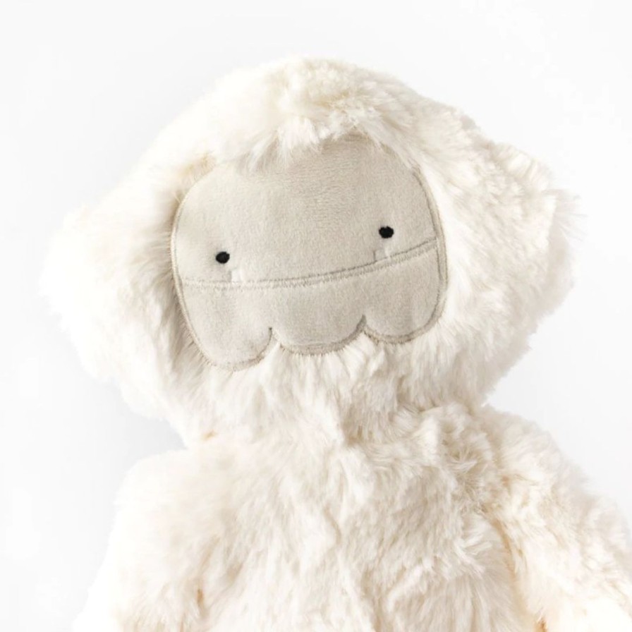 Dolls + Plushies * | Slumberkins Books + Puzzles Alpine Yeti Snuggler Bundle Mindfulness Collection