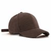 Women * | J+J Coffee Corduroy Baseball Cap