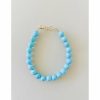 Women * | Little Lunds Co Turquoise Stone Bracelet