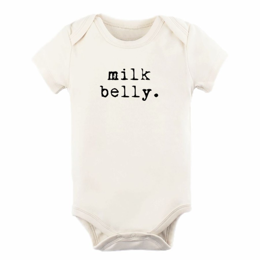 Clothing * | Tenth + Pine Milk Belly Natural Organic Onesie Bodysuits