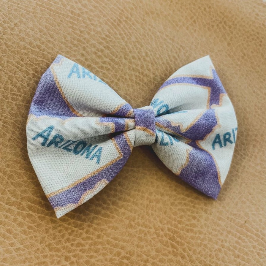 Headwear * | Bows For Show Arizona Hair Bow Clip