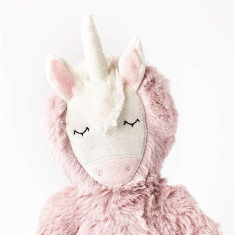 Dolls + Plushies * | Slumberkins Unicorn Rose Kin Authenticity Collection