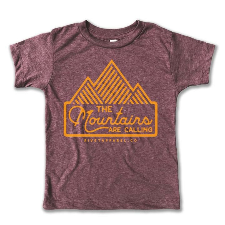 Clothing * | Rivet Apparel Mountains Are Calling Vintage Tee Graphic Tees