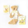 Dolls + Plushies * | Slumberkins Honey Bear Snuggler Book Bundle Gratitude Collection