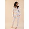 Women * | Sunset Stripes Bamboo Women'S Luxe Lounge Set Arrows & Bow X Joss + J