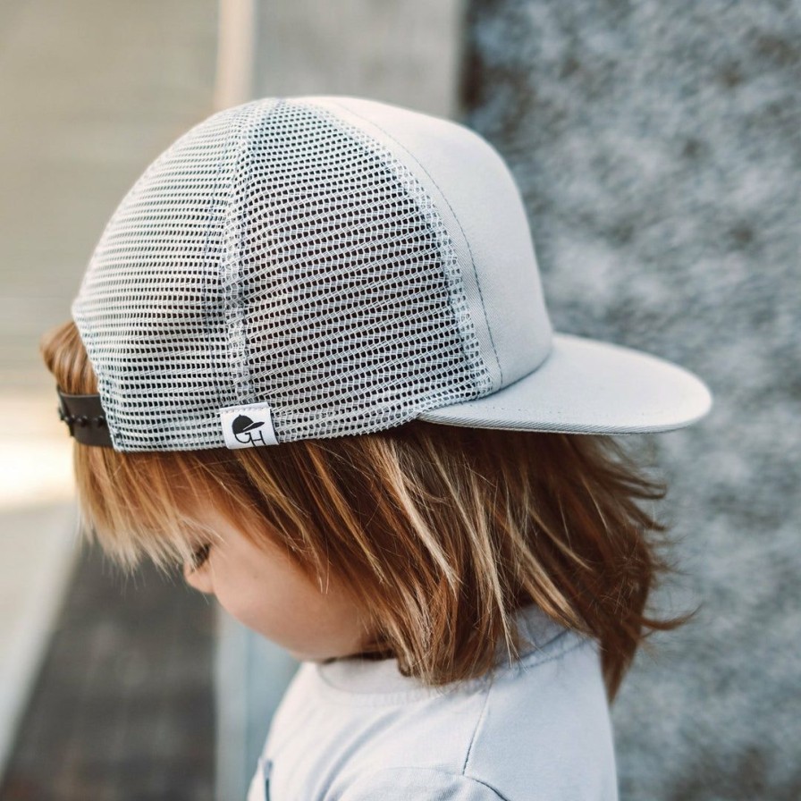 Headwear * | George Hats Smoke Grey Trucker Hat