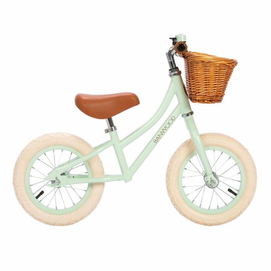 Toys * | Banwood Bikes Toys Mint Green Balance Bike Banwood Bicycle