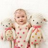 Dolls + Plushies * | Cuddle And Kind Dolls + Plushies Lucy The Lamb Knit Handcrafted Little Doll