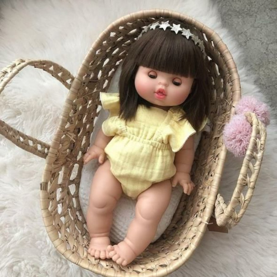 Dolls + Plushies * | Dolls + Plushies Chloe Baby Girl Sleepy Eyes Minikane Doll