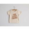 Clothing * | Gladfolk Forever Young Organic Cream Tee Tops