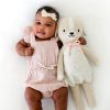 Dolls + Plushies * | Cuddle And Kind Dolls + Plushies Mia The Dog Knit Handcrafted Regular Doll