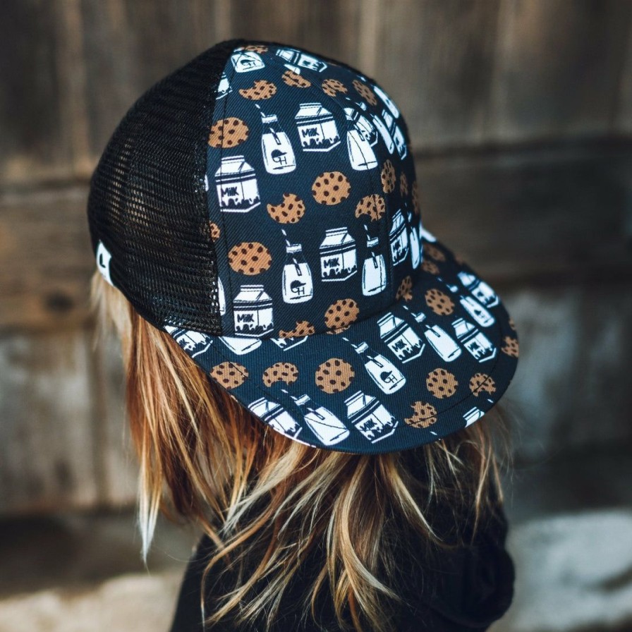 Headwear * | George Hats Milk + Cookies Trucker Hat