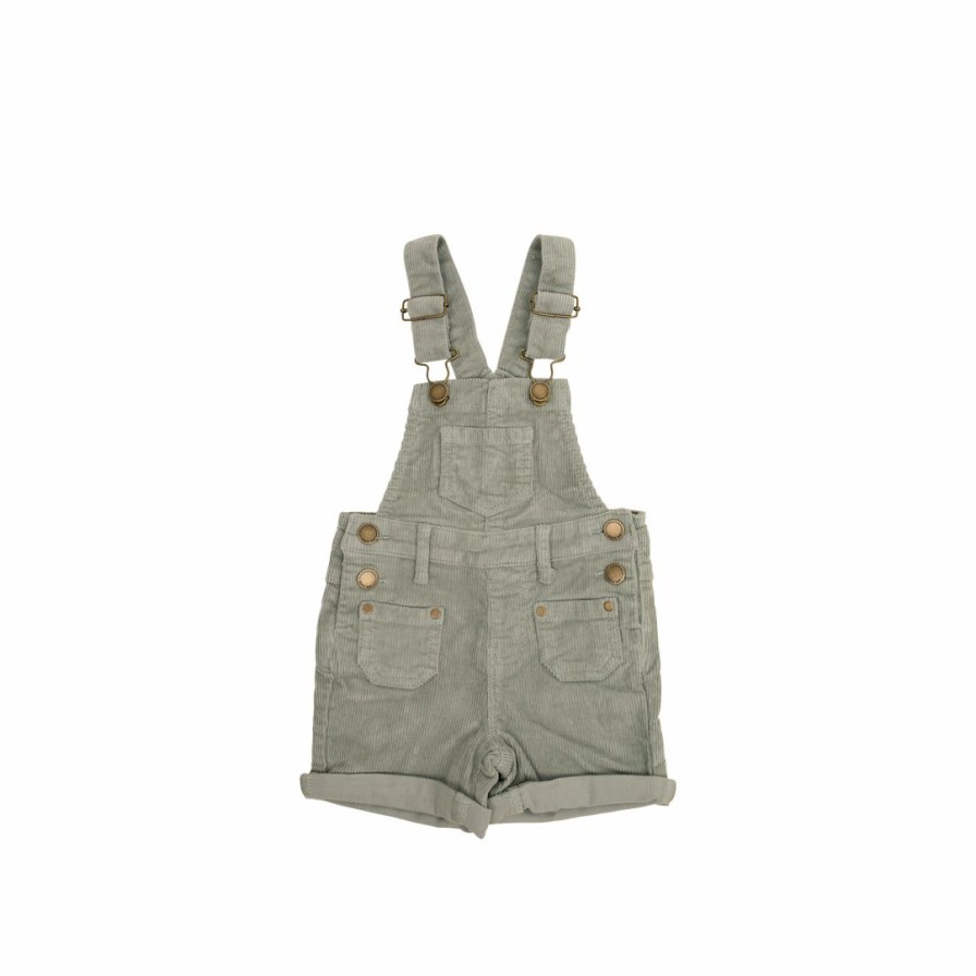 Clothing * | Jamie Kay Overalls + Rompers Dusted Olive Chase Cord Overalls