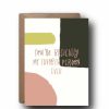 Party Time * | Black Lab Studio My Favorite Person Greeting Card