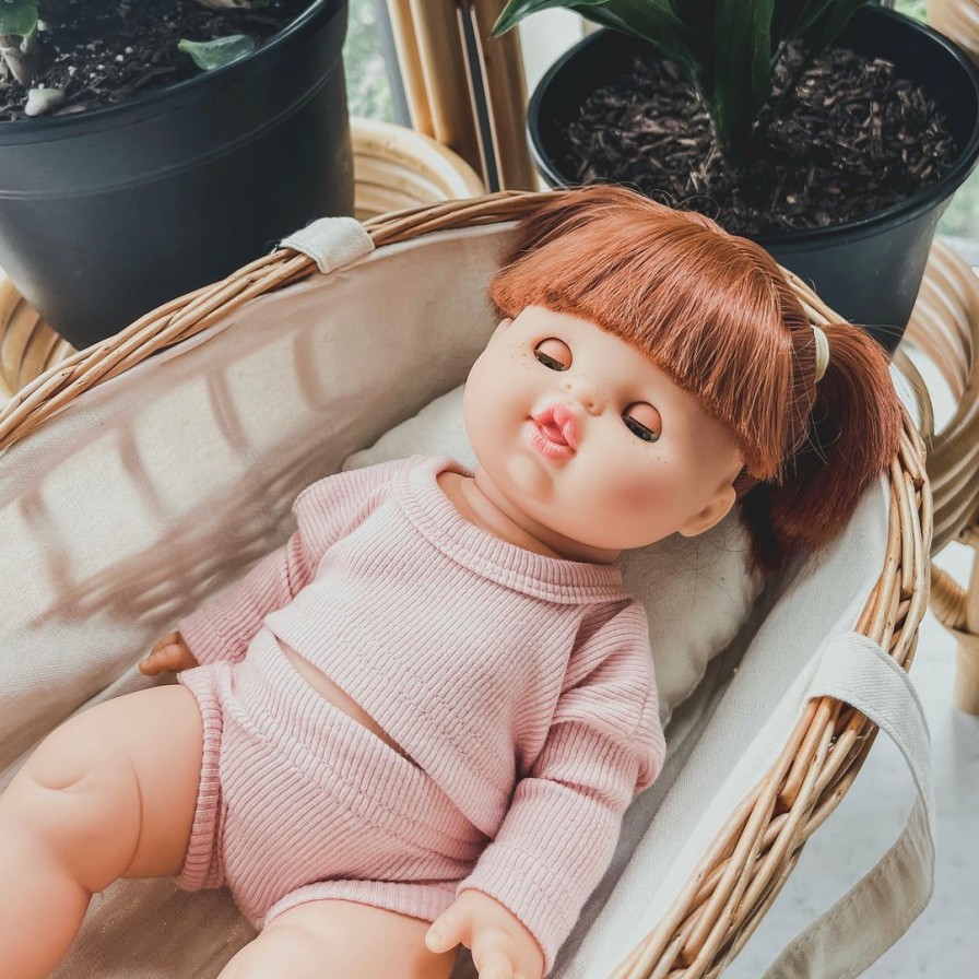 Dolls + Plushies * | Dolls + Plushies Gabrielle Baby Girl Sleepy Eyes Minikane Doll