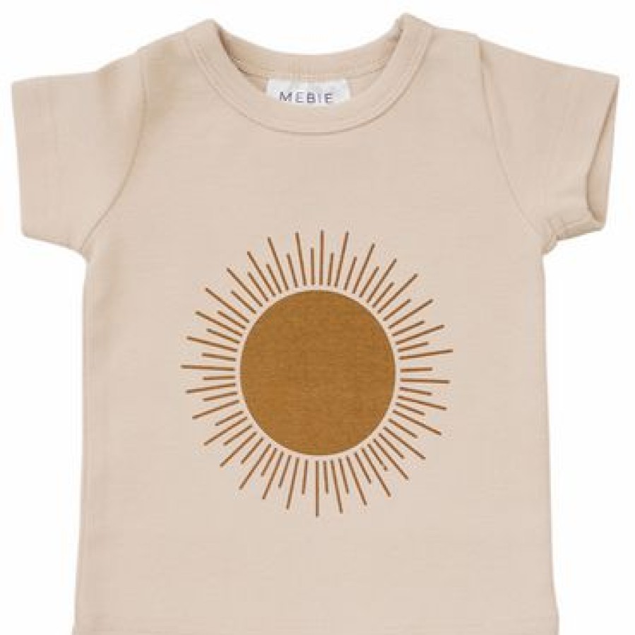 Clothing * | Mebie Baby Oat Sunshine Tee Graphic Tees