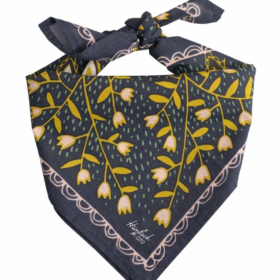 Women * | Hemlock Goods Tulips Bandana