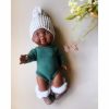 Dolls + Plushies * | Dolls + Plushies Emerald Minikane Long Sleeve Romper