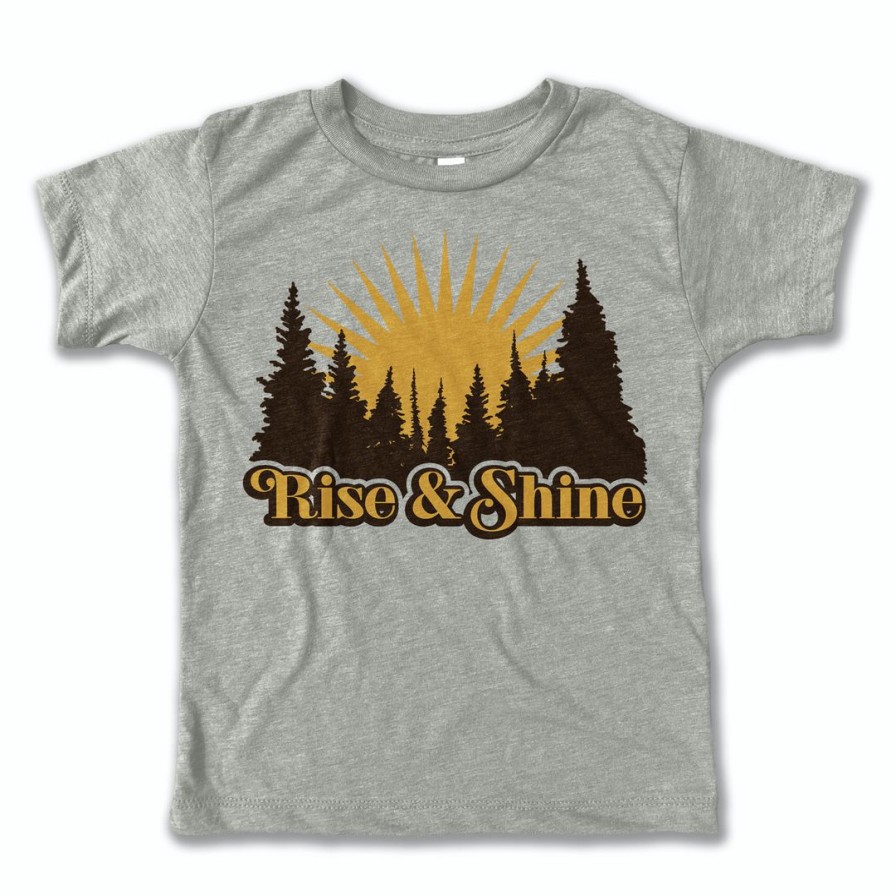 Clothing * | Rivet Apparel Rise + Shine Vintage Tee