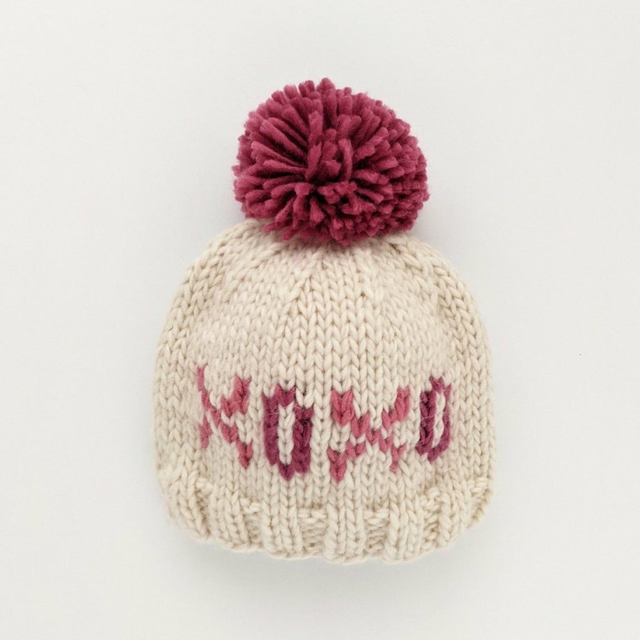 Clothing * | Huggalugs Xoxo Knit Beanie Knits