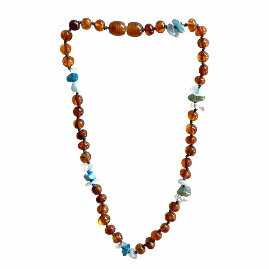 Jewelry * | Sweet Tree Amber Amber + Amazonite + Aquamarine 13