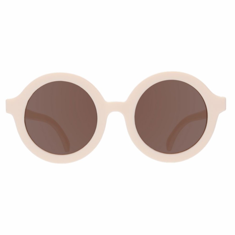 Headwear * | Babiators Cream Round Euro Sunglasses