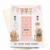 Party Time * | Onderkast Welcome To Your New Home Door Greeting Card Party Time