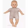 Dolls + Plushies * | Dolls + Plushies Ryan Baby Brown Eyes Soft Plush Minikane Doll