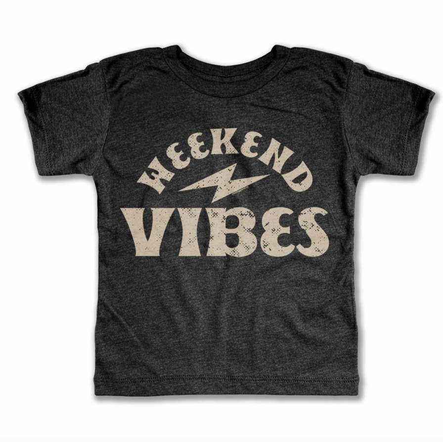 Clothing * | Rivet Apparel Weekend Vibes Tee Graphic Tees